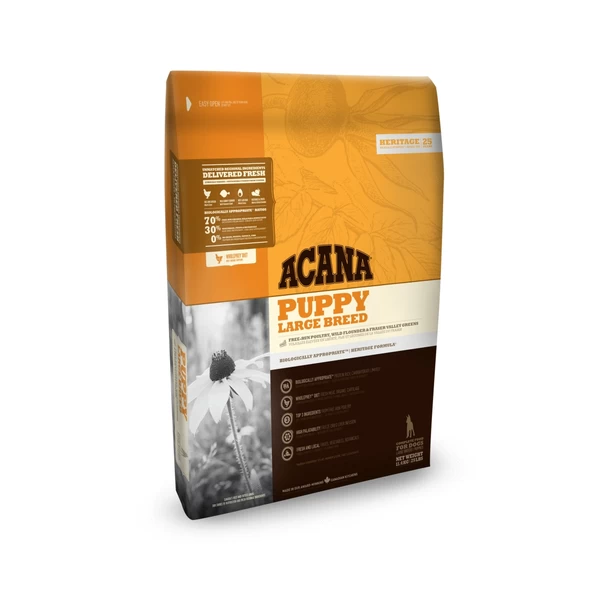Acana Heritage Puppy Large Breed – Hondenvoer – Kip Kalkoen 17 Kg