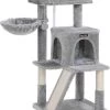 Rootz Krabpaal – Kattenhuis – Krabpaal – Krabpalen Voor Katten – 48 X 48 X 96 Cm (LxBxH) -Huisdierbenodigdheden Winkel 1003x1200