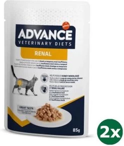 Advance Veterinary Diet Cat Renal Kattenvoer 2x 12×85 Gr