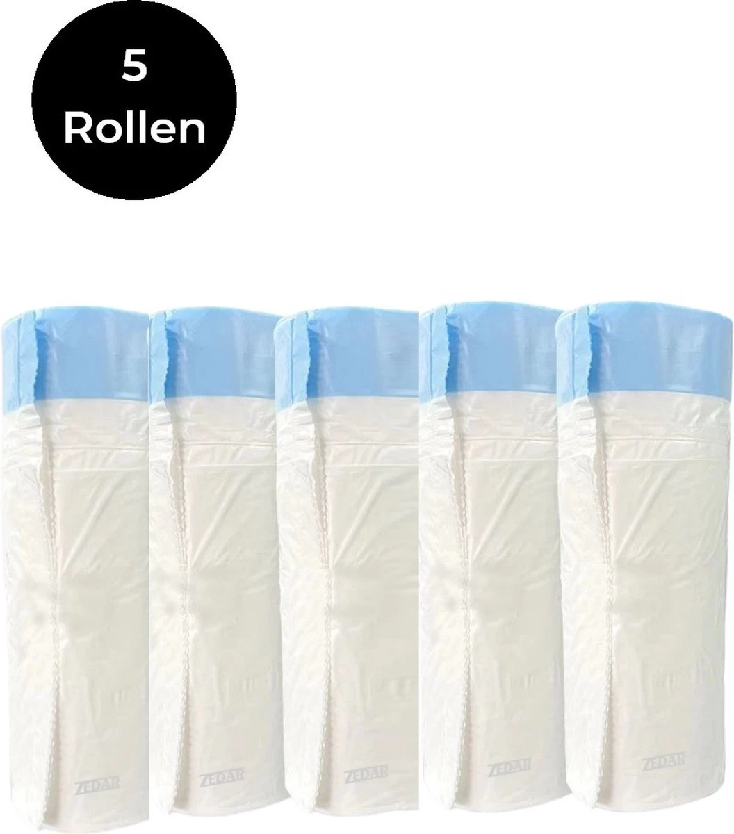 Zedar Kattenbakzakken Voor Zedar K900 Kattenbak Zelfreinigend – Automatische Kattenbakzakken – 5 Rollen – 15 Stuks Per Rol 3 Zedar Kattenbakzakken Voor Zedar K900 Kattenbak Zelfreinigend – Automatische Kattenbakzakken – 5 Rollen – 15 Stuks Per Rol