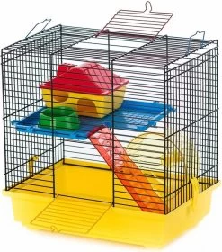 Duvo KOOI TEDDY 1 COLOR 36x24x36CM Geel/zwart