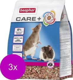 Xtra Vital Care Plus Rat – Rattenvoer – 3 X 1.5 Kg