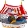 Ferplast Kooi Circus Fun – Hamsterkooi – Wit/Rood – 49,5 X 34 X 42,5 Cm -Huisdierbenodigdheden Winkel 1093x1200 2