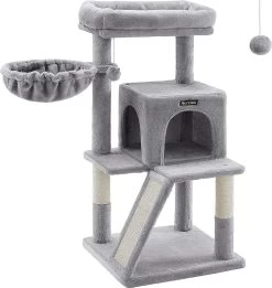 Kattenkrabpaal / Grote Klimboom – Speelhuis Voor Katten / Playhouse For Cats