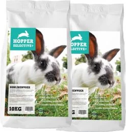 Hopper Selective Konijnenvoer – 2 X 10 Kg