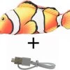 Interactieve Oplaadbare Bewegende Vis (Nemo Geel) – Unieke “must Have” Voor Uw Kat / Hond -Huisdierbenodigdheden Winkel 1200x1047