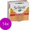 Schesir Kat Blik Gelei 75 G – Kattenvoer – 14 X Tonijn&Papaja -Huisdierbenodigdheden Winkel 1200x1151 1