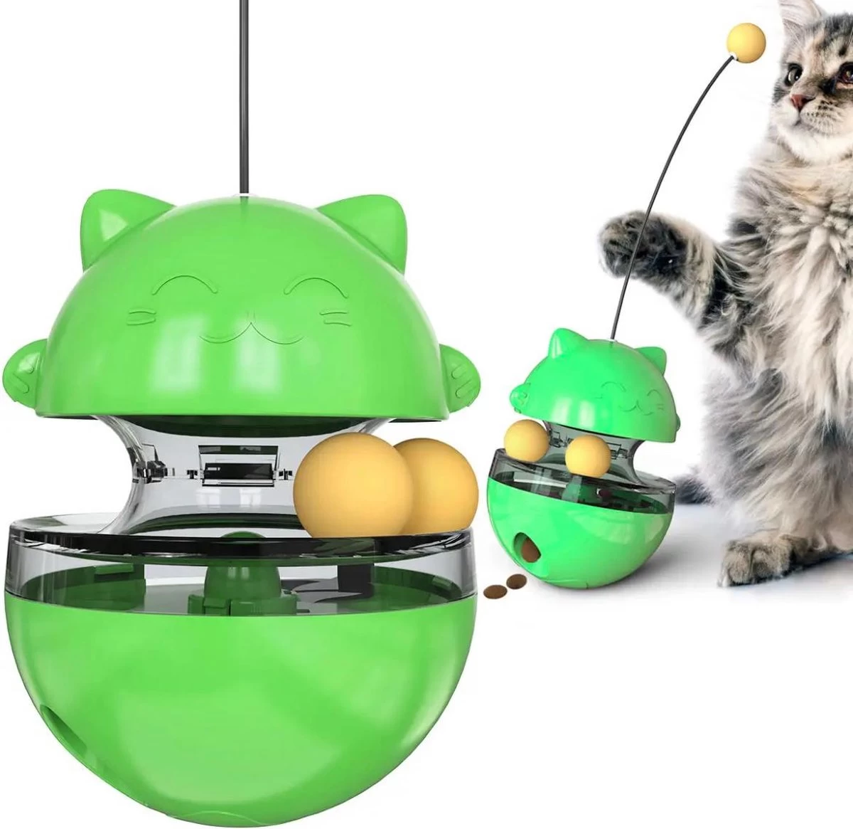 Katten Speelgoed, Kattenspeeltje, Kitten Speeltje, Kitten Speelgoed, Kitten Bal, Huisdier Speelgoed, Belonings Speelgoed, Kattenveer, Interactief Speelgoed, Intelligentie, Gezondheid, Kleur Groen 3 Katten Speelgoed, Kattenspeeltje, Kitten Speeltje, Kitten Speelgoed, Kitten Bal, Huisdier Speelgoed, Belonings Speelgoed, Kattenveer, Interactief Speelgoed, Intelligentie, Gezondheid, Kleur Groen