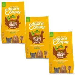2,5 Kg Edgard & Cooper Verse Kalkoen / Kip Biologisch Hondenvoer
