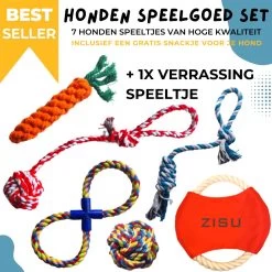 Honden Speelgoed Set – Hondenspeeltjes – Hondenspeelgoed – Puppy Speelgoed – Honden Speelgoed Intelligentie – 7 Stuks