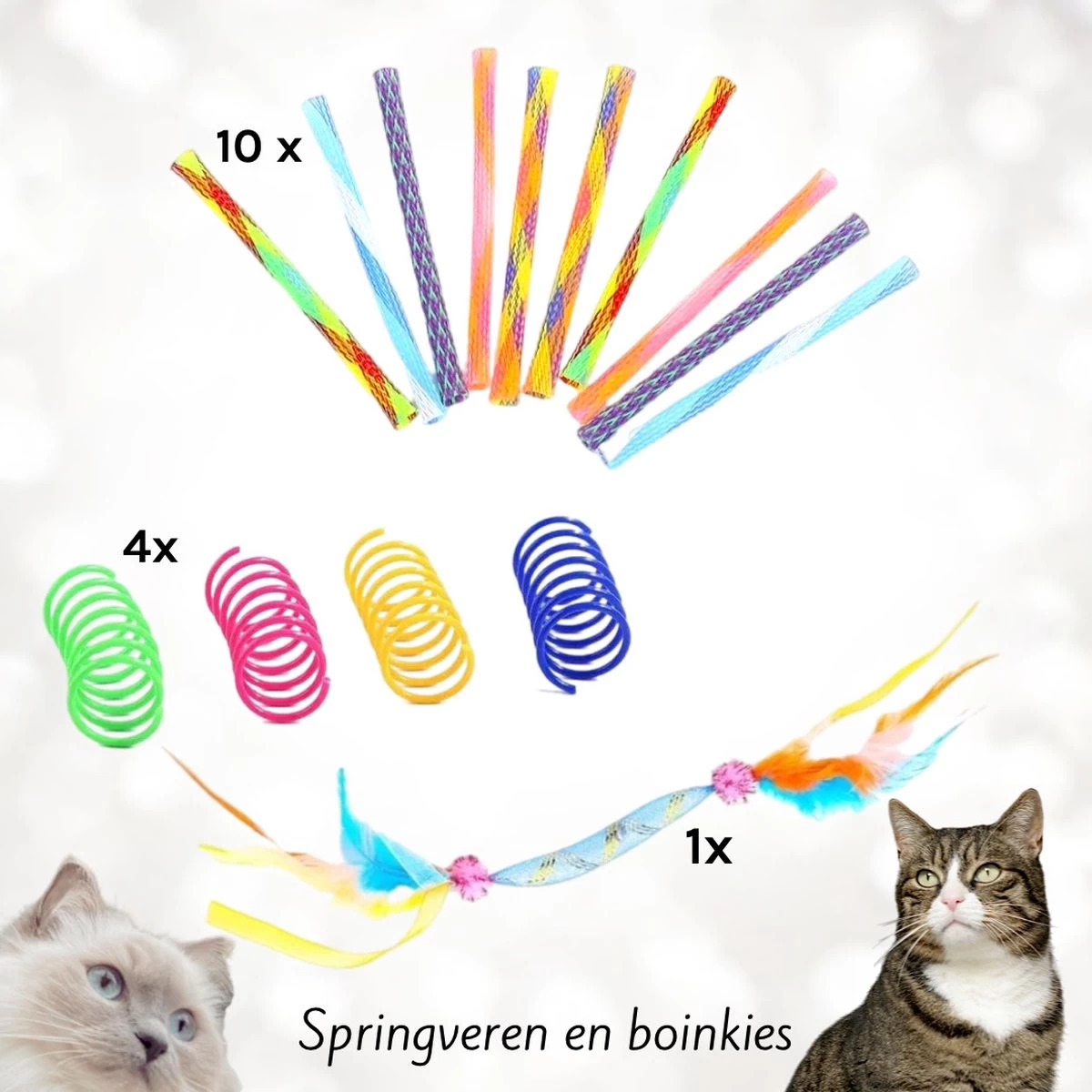 CHICNEST – Katten Speelgoed Veertjes – Katten Speeltjes – Kitten Speeltjes – Kattenveertjes – Kitten Speelgoed – Speelgoed Voor Katten – Katten Speeltje – Veertjes Voor Katten – Speelgoed Set Voor Katten 3 CHICNEST – Katten Speelgoed Veertjes – Katten Speeltjes – Kitten Speeltjes – Kattenveertjes – Kitten Speelgoed – Speelgoed Voor Katten – Katten Speeltje – Veertjes Voor Katten – Speelgoed Set Voor Katten