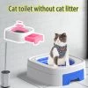 Nieuwste Kat Wc Wc Trainer, Herbruikbare Kattenbak Zonder Kattenbakvulling, Training Onderwijs Katten Urineren Plassen Wc Gereedschap -Huisdierbenodigdheden Winkel 1200x1200 33