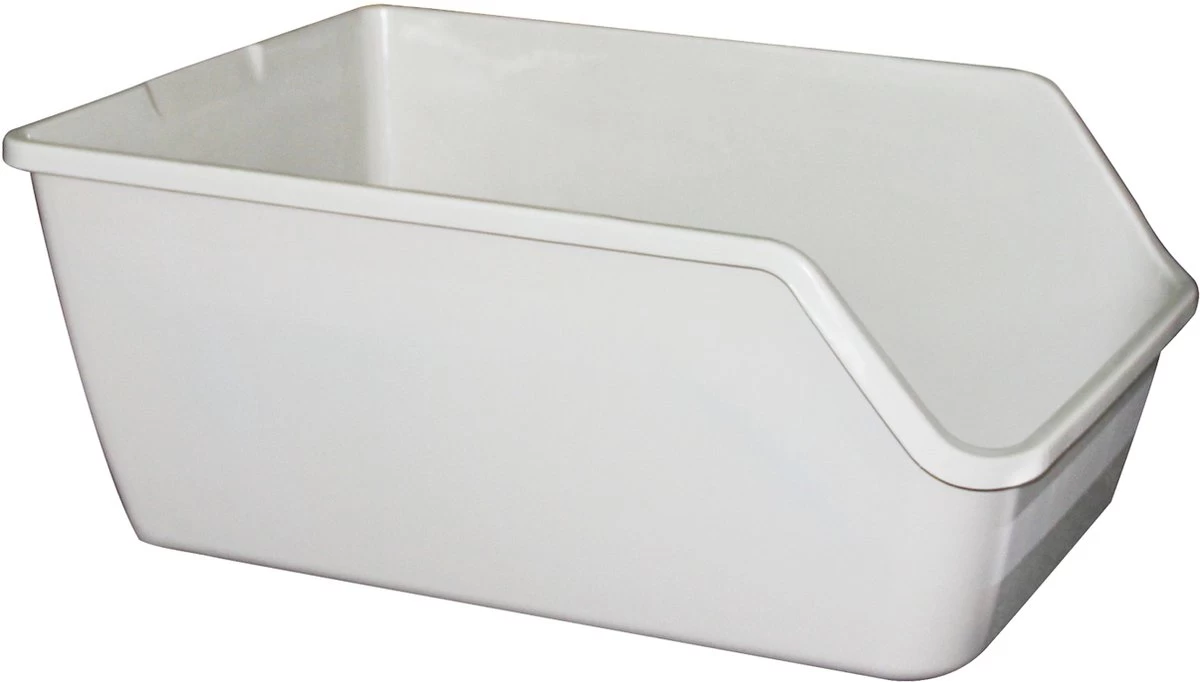 Pawise Kattenbak Open Met Hoge Rand Large 3 Pawise Kattenbak Open Met Hoge Rand Large