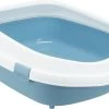 Trixie Kattenbak Primo Met Rand Grijs / Wit – XXL 71X56X25 CM -Huisdierbenodigdheden Winkel 1200x748