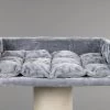 Grote, Lichtgrijs Kleurige, Katten Krabpaal 12-15-20cm Sisalpalen Lounge Ligplaats (incl. Kussen) Voor Grote Katten Van RHRQuality -Huisdierbenodigdheden Winkel 1200x800