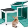 Relaxdays Konijnenhuis – Cavia Huisje Buiten – Nachthok Konijn – Schuilhok – Schuilhuisje -Huisdierbenodigdheden Winkel 1200x825