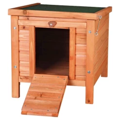 Trixie Natura Knaagdier/Konijnenhuis – Kooi Accessoire – 42x43x51 Cm Bruin