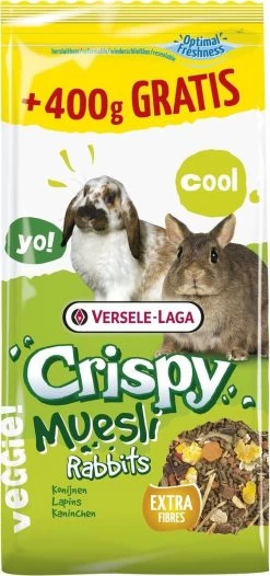 Versele-Laga Crispy Muesli Konijnen – Konijnenvoer – 2.75+0.4 Kg Promo