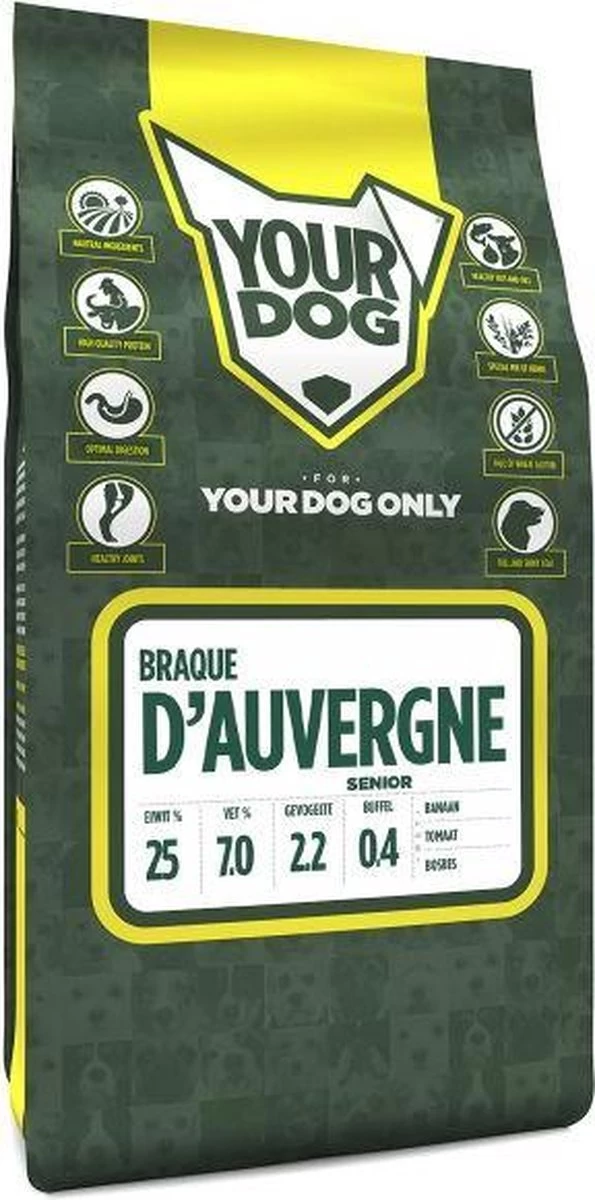 Yourdog Braque D’auvergne Senior (3 KG) 3 Yourdog Braque D’auvergne Senior (3 KG)