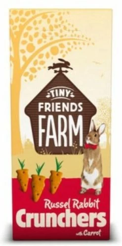 8x Tiny Friends Farm Russel Rabbit Crunchers 120 Gr