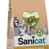 Sanicat Clean & Green – Kattenbakvulling – Gerecycled – Houtkorrel – 20 Liter -Huisdierbenodigdheden Winkel 640x1200