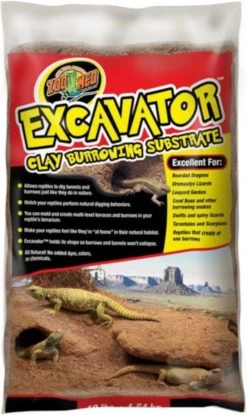 Zoo Med Excavator Clay Burrowing Substrate 4,5kg