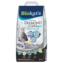 Biokat’s Diamond Care MultiCat Fresh – Dubbelpak: 2 X 8 L
