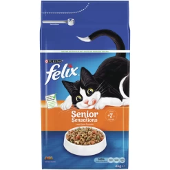 Felix Senior Sensations – Kattenvoer – 4 Kg