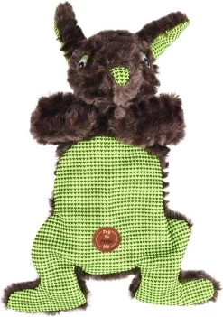 Flamingo Hondenspeelgoed Miray Konijn – Bruin – 17.5 X 8 X 31 Cm