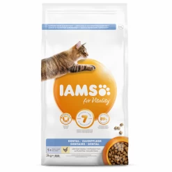 Iams Cat Adult Dental – Kattenvoer – Kip 3 Kg