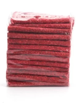 Merkloos Munchy Rood 5 INCH 12 CM 9/10 MM 100 ST