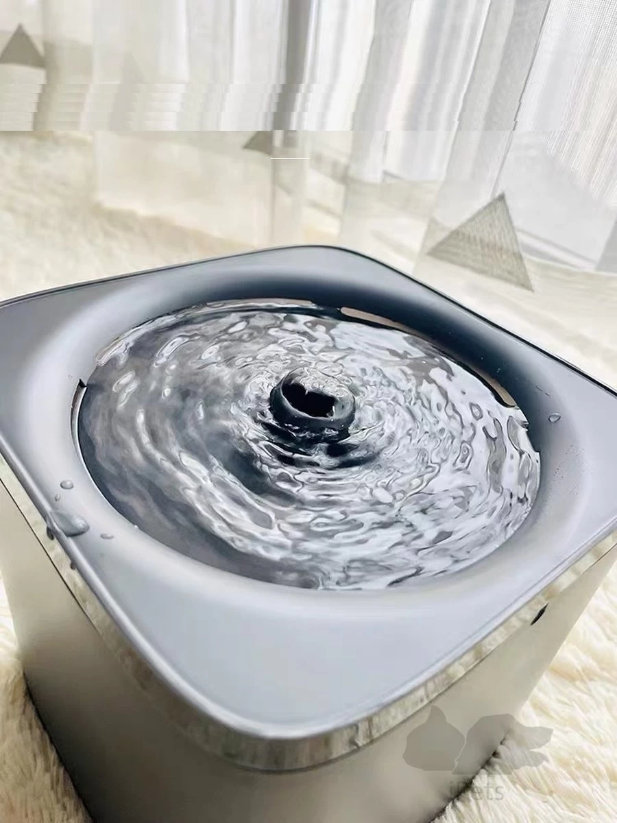 IPets MB6212 Grijs – Drinkfontein Kat – Met Filter – 1.8L – Zeer Stil 3 IPets MB6212 Grijs – Drinkfontein Kat – Met Filter – 1.8L – Zeer Stil