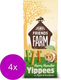 Tiny Friends Farm Harry Yippees Apple En Sweet Corn – 4 ST à 120 GR