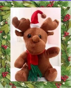 Hetty’S – Kerstknuffel – Rendier – Zacht Bont – Voor Honden En Katten