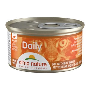 Almo Nature Cat Daily Menu Kattenvoer – Kalkoen & Eend – 24 X 85 G 3 Almo Nature Cat Daily Menu Kattenvoer – Kalkoen & Eend – 24 X 85 G